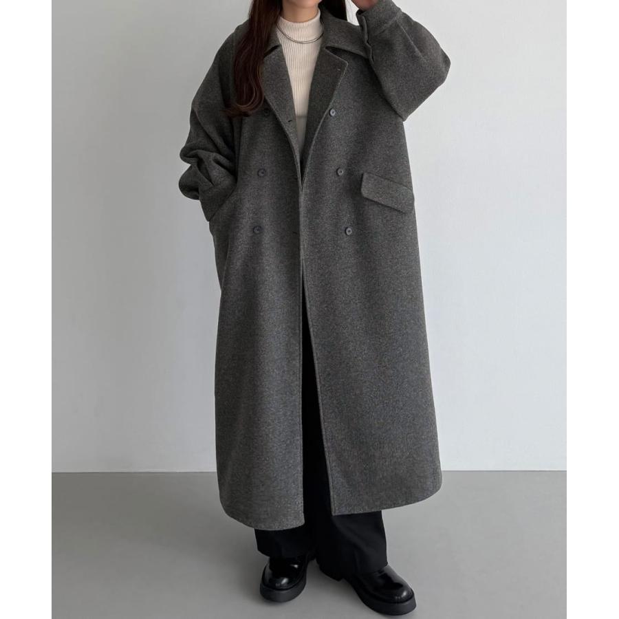 callautia マーブルボタンステンカラーロングコート : マルイ(丸井