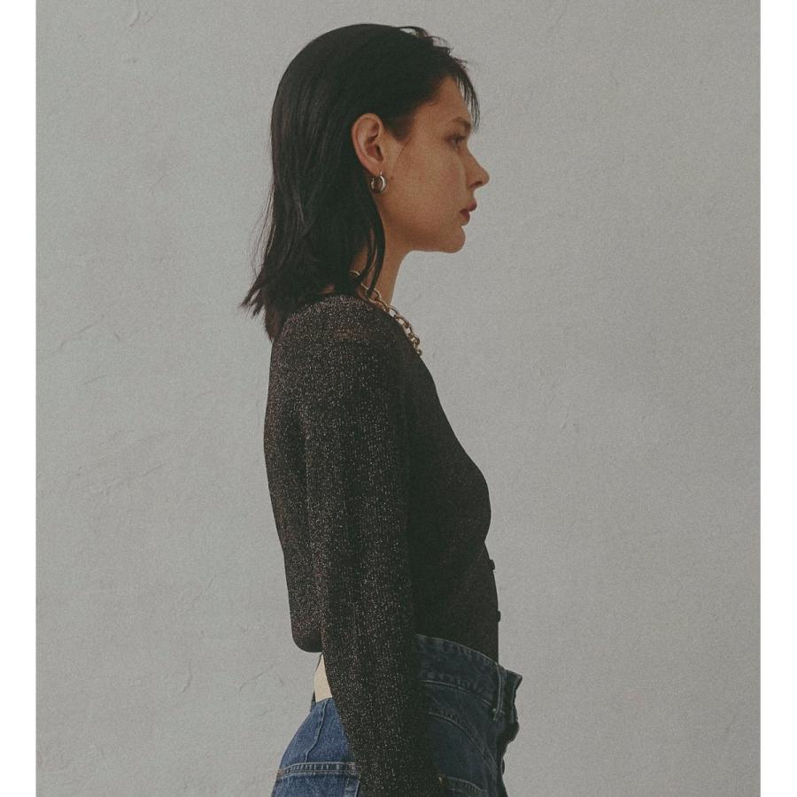 SOMETHING（サムシング） グリッターニットカーディガン : マルイ(丸井