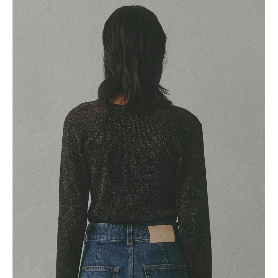 SOMETHING（サムシング） グリッターニットカーディガン : マルイ(丸井