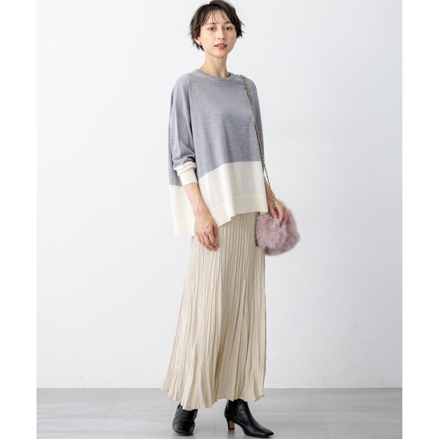 新品★今季23区【洗える】クラッシュプリーツジョーゼットスカート 23区｜【洗える】クラッシュ プリーツ ジョーゼット スカート