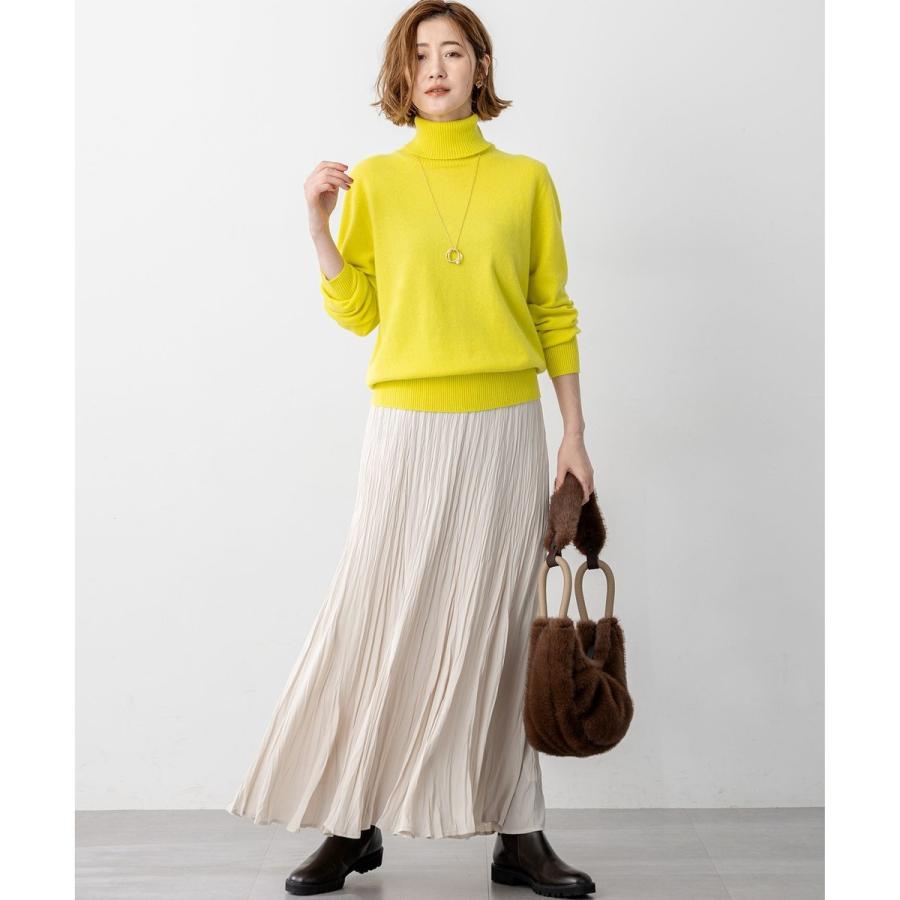 23区（ニジュウサンク） 【洗える】クラッシュ プリーツ ジョーゼット