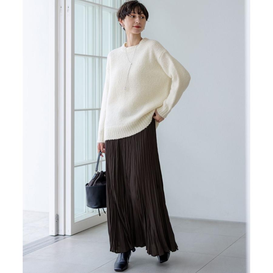 23区（ニジュウサンク） 【洗える】クラッシュ プリーツ ジョーゼット