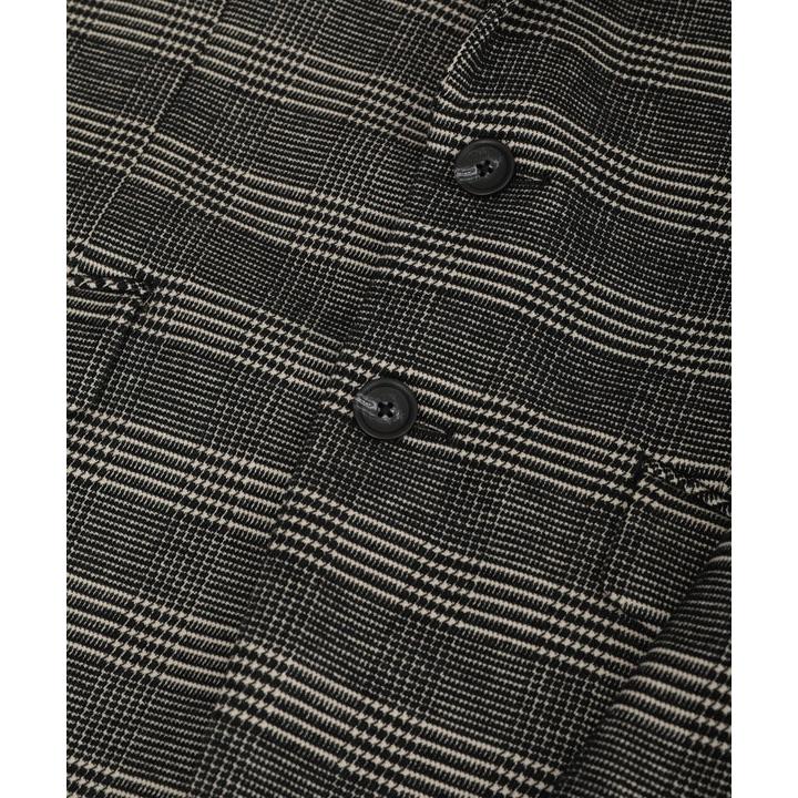 MEN'S BIGI（メンズビギ） グレンチェックモール テーラードジャケット