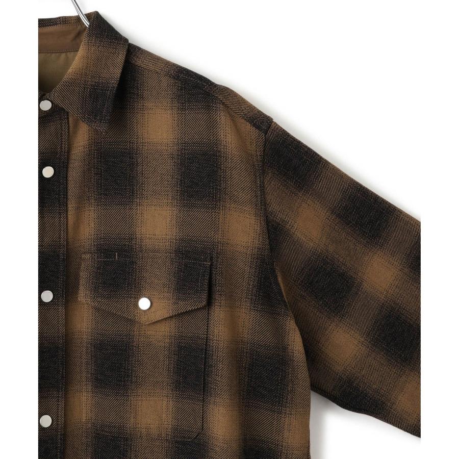 ADAM ET ROPE'（アダムエロペ） オンブレチェックシャツ : マルイ(丸井