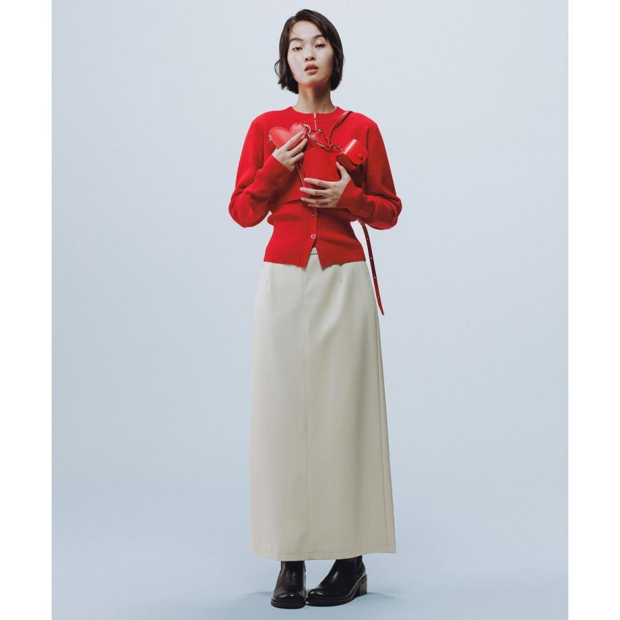 アダムエロペ（ADAM ET ROPE’）/【WEB限定】シンセティックレザータイトスカート ADAM ET ROPE'（アダムエロペ） 【WEB限定】シンセティックレザー