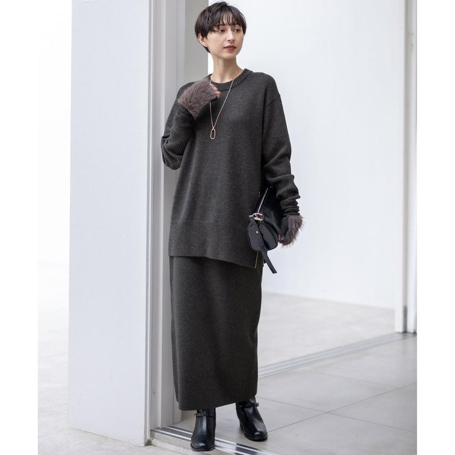 23区（ニジュウサンク） 【VERY掲載/洗える】カシミヤブレンド Iライン