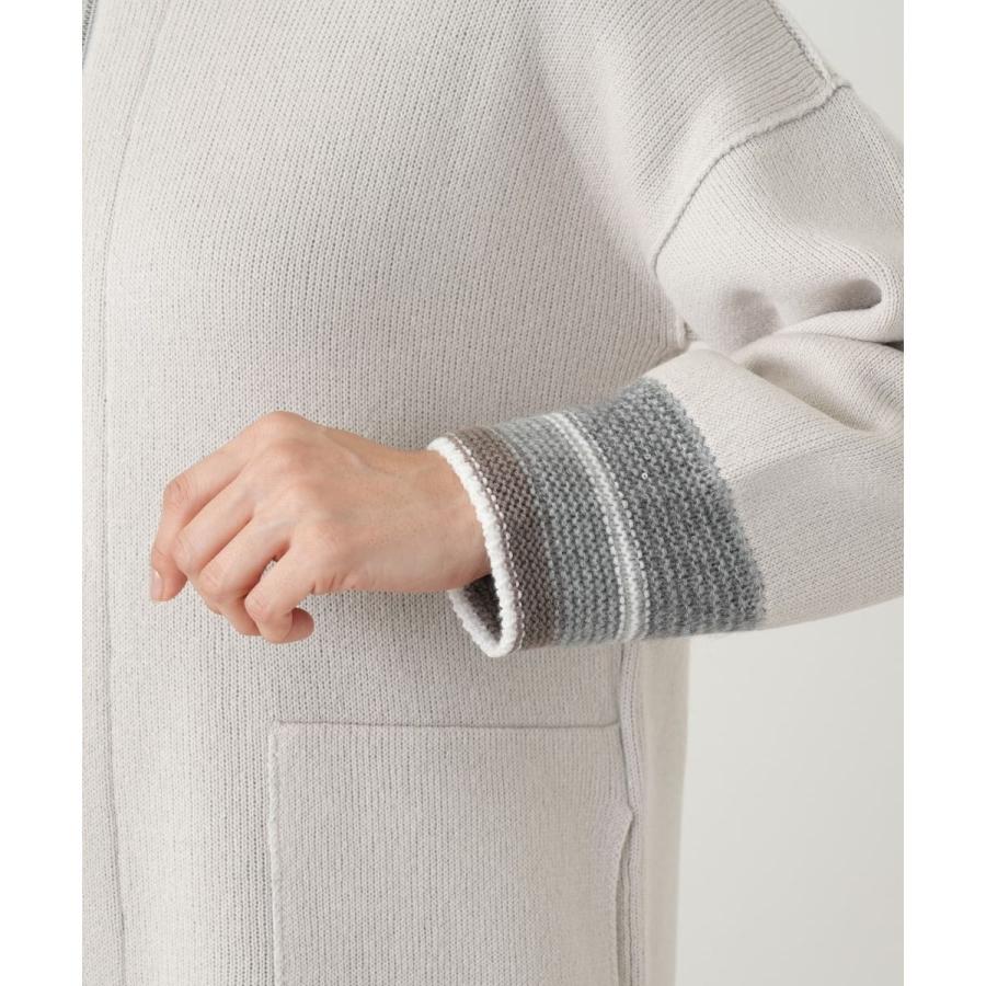ハイネックニットジャケット【LE TRICOT PERUGIA】の画像