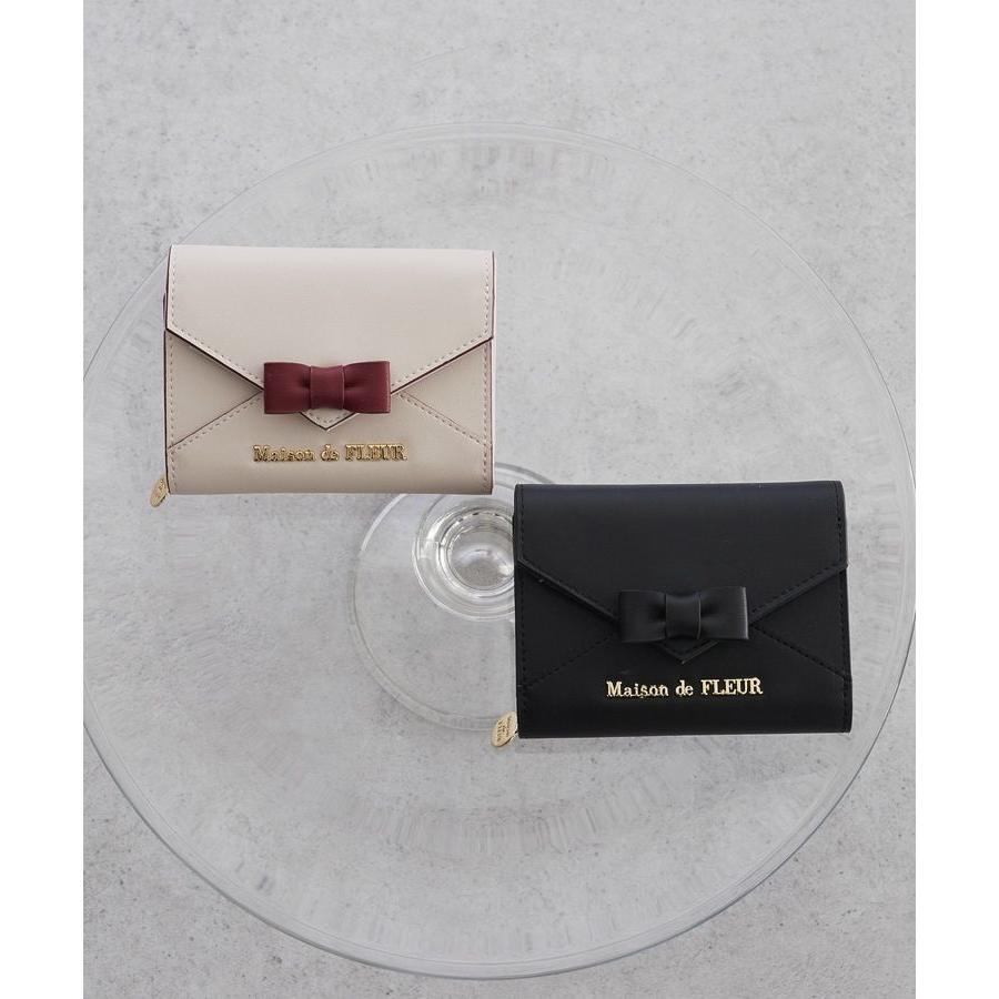 Maison de FLEUR（メゾンドフルール） レター型ウォレット : マルイ