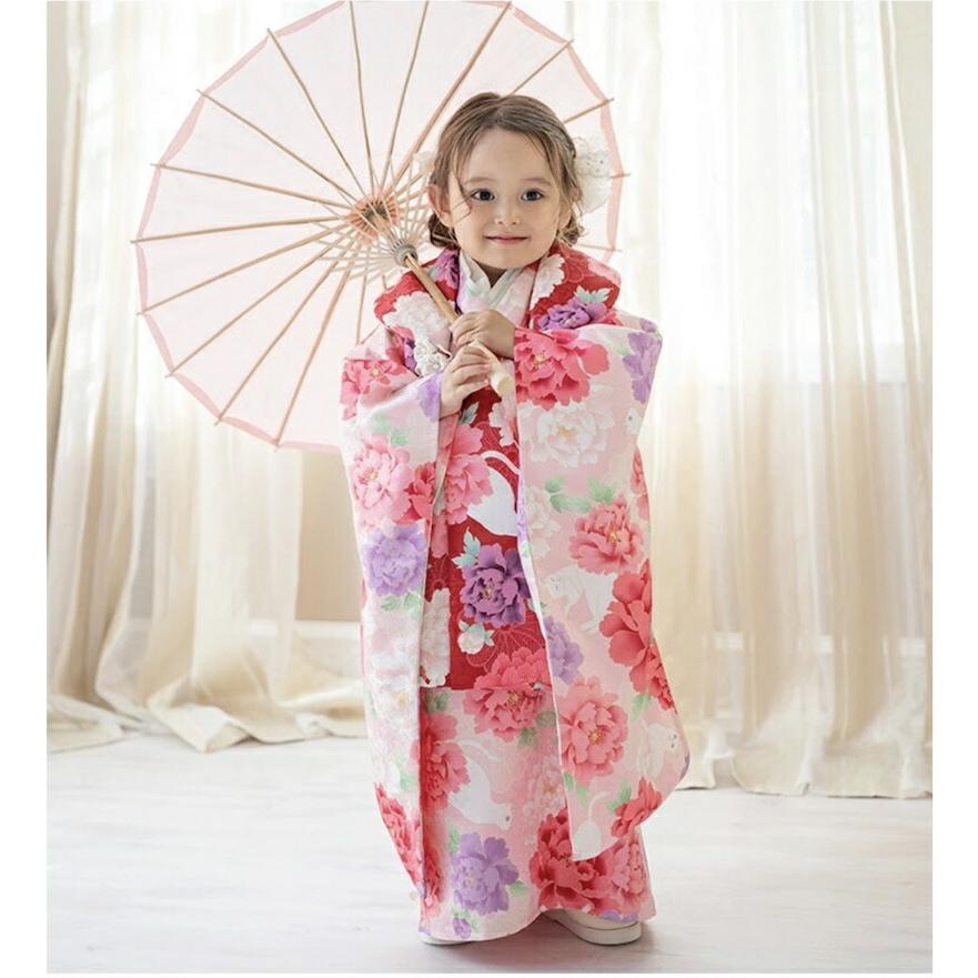 Catherine Cottage（キャサリンコテージ） 花柄織入り着物ワンピース