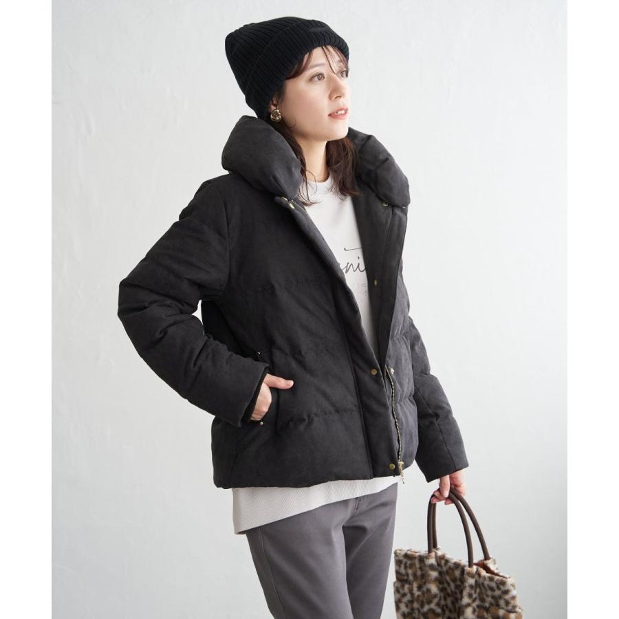 ikka（イッカ） 【雑誌InRed1月号掲載】細コール2WAY洗えるダウン