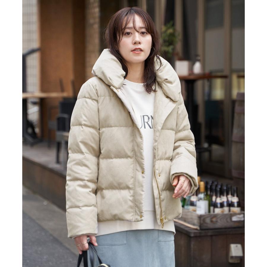 ikka（イッカ） 【雑誌InRed1月号掲載】細コール2WAY洗えるダウン