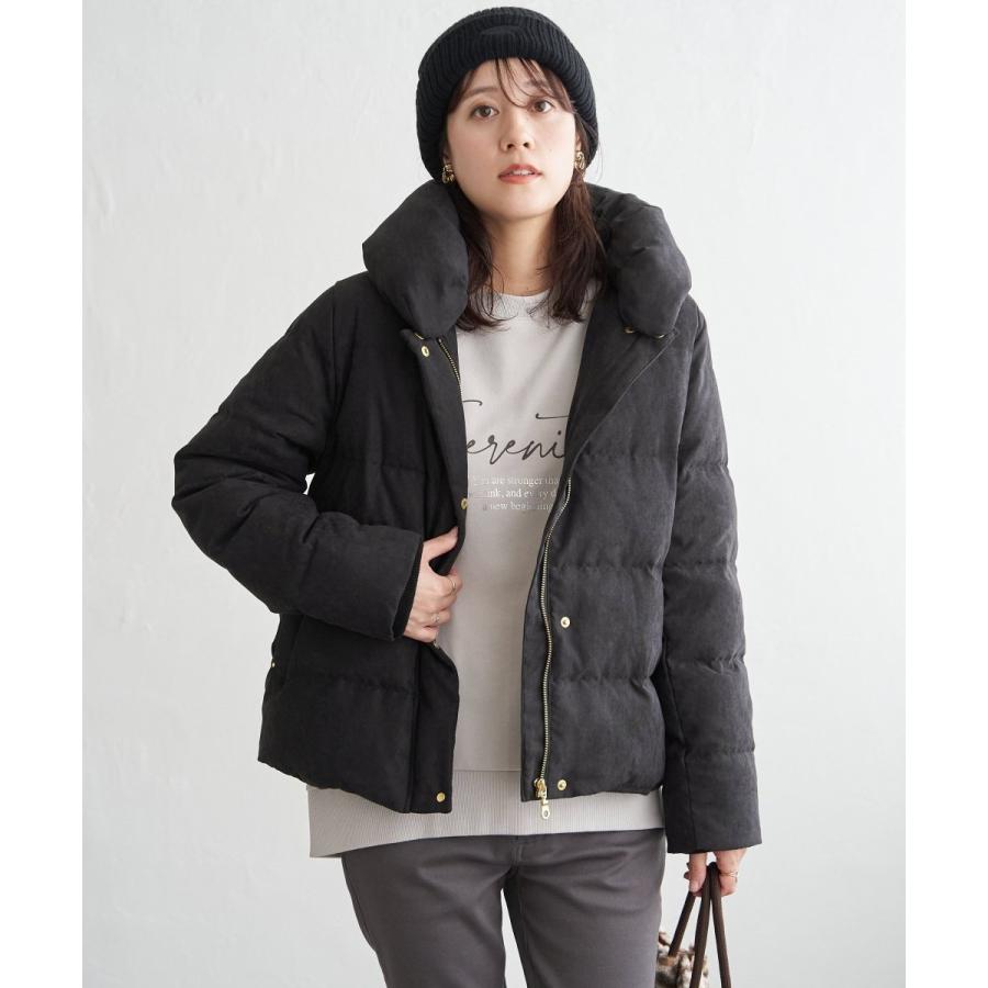 ikka（イッカ） 【雑誌InRed1月号掲載】細コール2WAY洗えるダウン