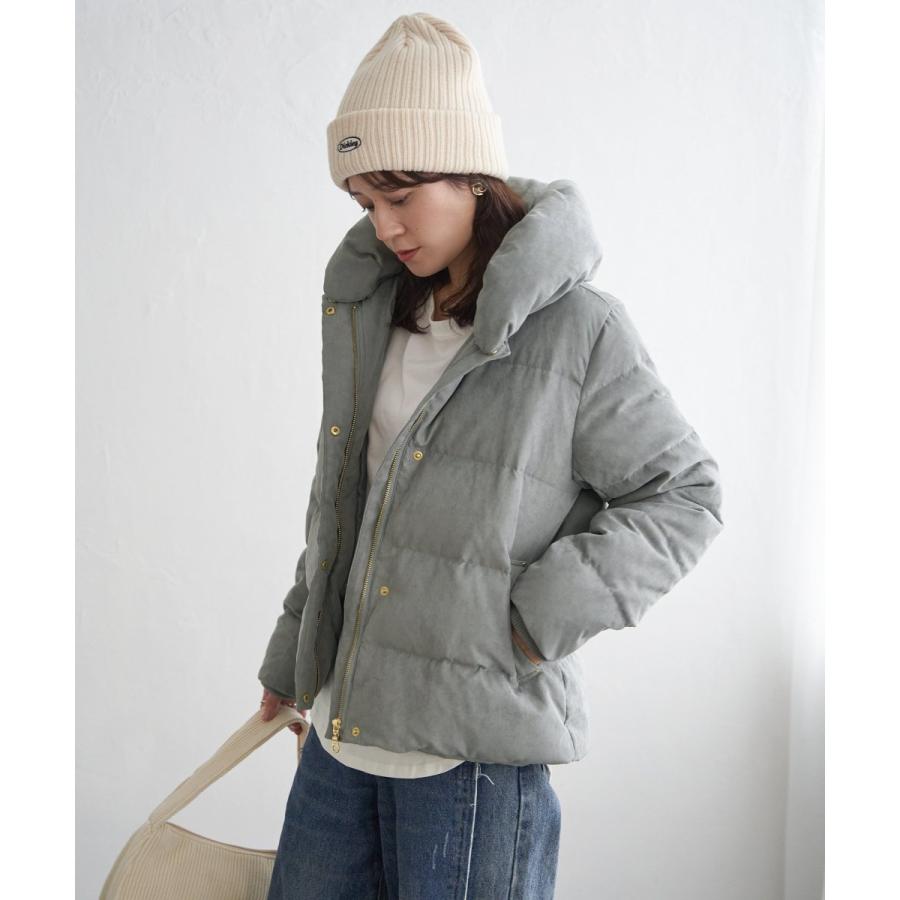 ikka（イッカ） 【雑誌InRed1月号掲載】細コール2WAY洗えるダウン