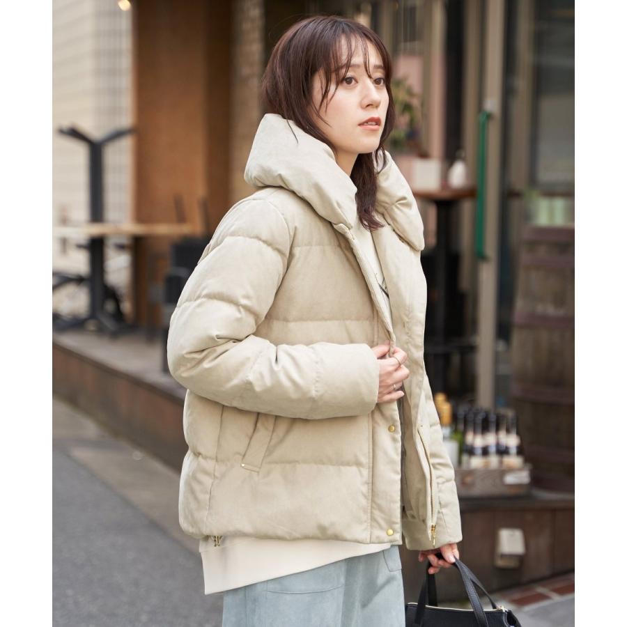 新品新作　タグ付き　ikka イッカ　細コール2WAY洗えるダウンジャケット ikka（イッカ） 【雑誌InRed1月号掲載】細コール2WAY洗えるダウン