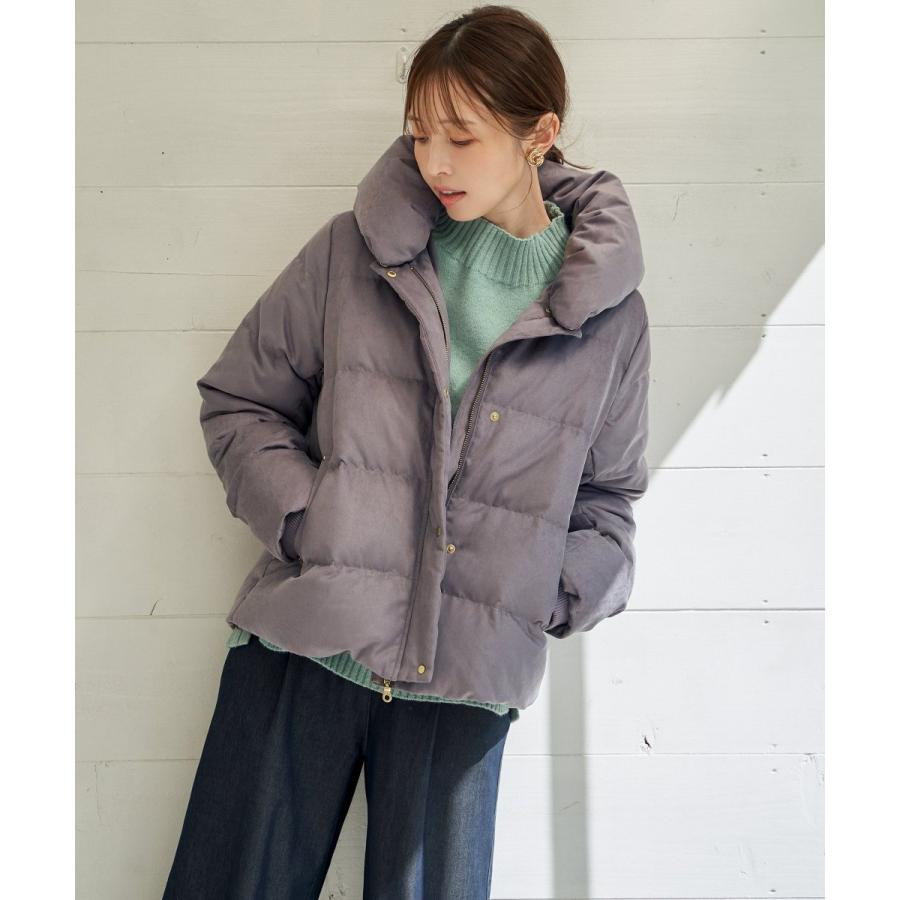 ikka（イッカ） 【雑誌InRed1月号掲載】細コール2WAY洗えるダウン