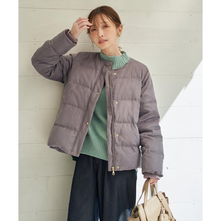 ikka（イッカ） 【雑誌InRed1月号掲載】細コール2WAY洗えるダウン