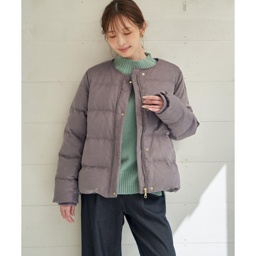 ikka（イッカ） 【雑誌InRed1月号掲載】細コール2WAY洗えるダウン