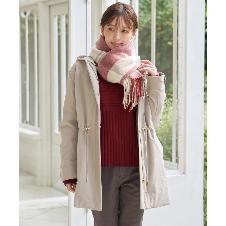 ikka 【軽量／静電防止】sorona(R)撥水5WAYコート　ブラック ikka（イッカ） 【軽量／静電防止】sorona(R)撥水5WAYコート : マルイ