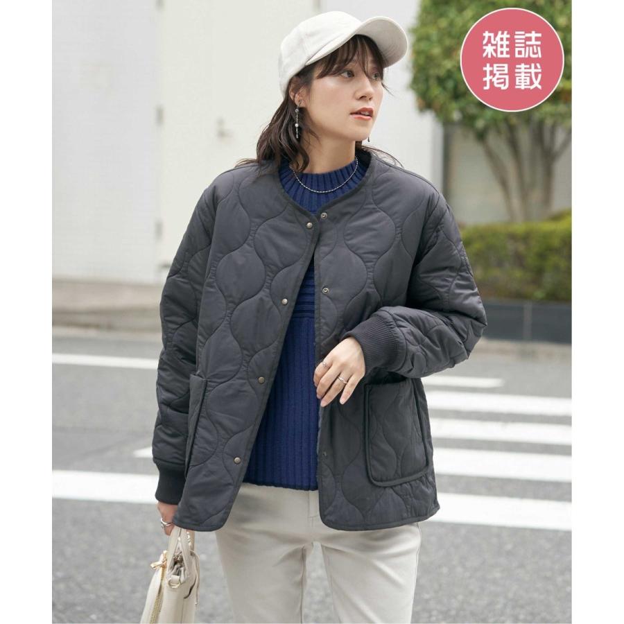 ikka（イッカ） 【雑誌InRed12月号掲載】キルトファーリバーシブル 