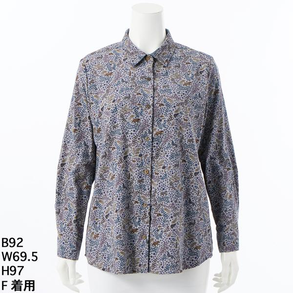 アル・ディ・ラ（AL DI LA）/【洗える】リバティ柄コーデュロイブラウス 洗える】リバティ柄コーデュロイブラウス : マルイ(丸井)Yahoo!店