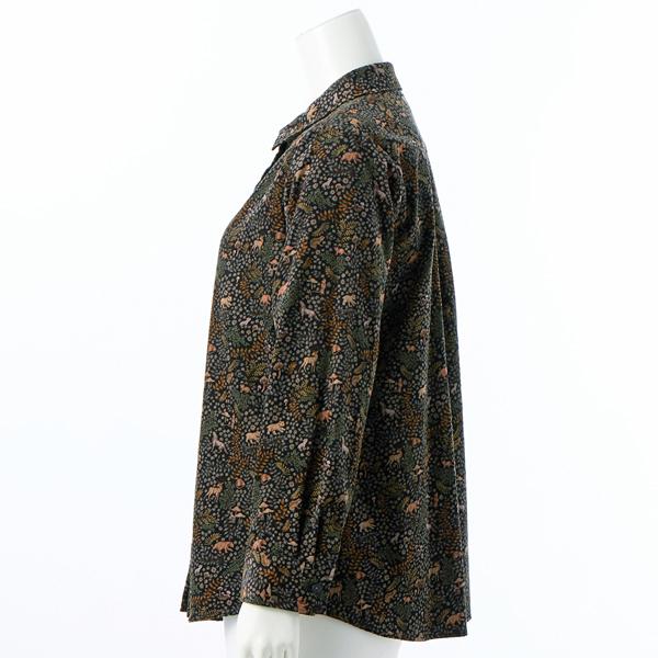 洗える】リバティ柄コーデュロイブラウス : マルイ(丸井)Yahoo!店