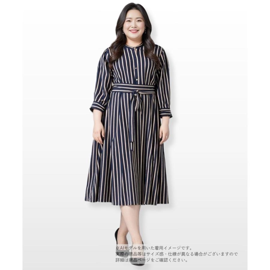 洗えるAラインワンピースの画像