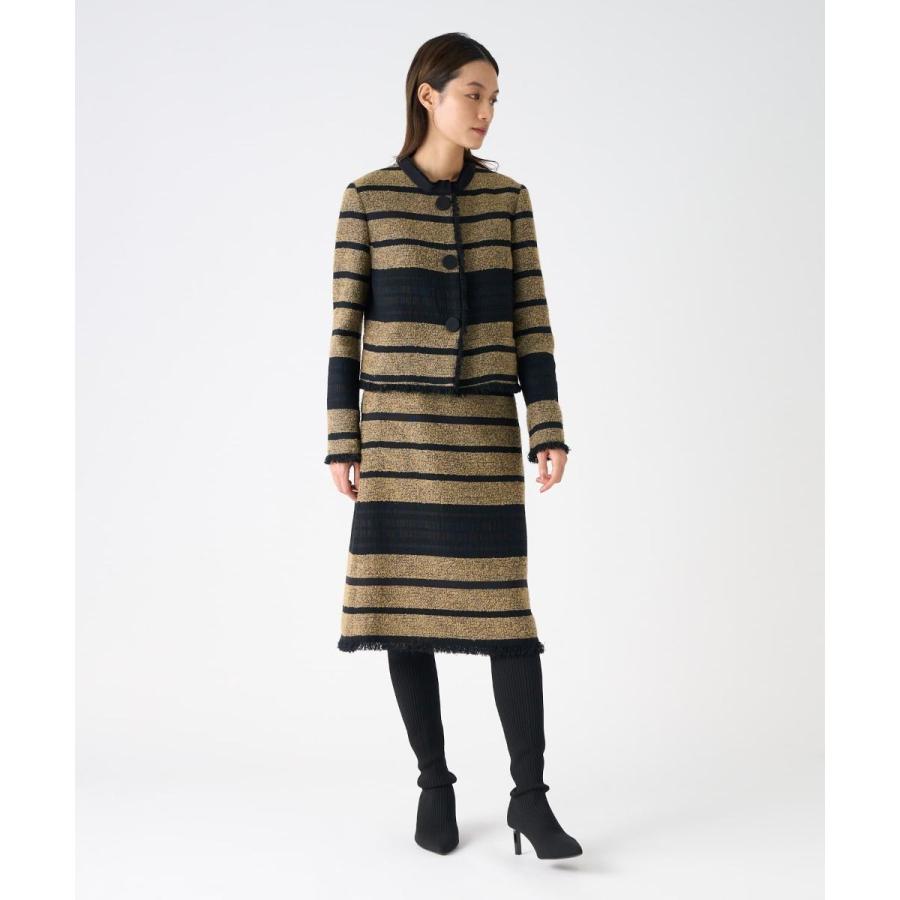 パネルボーダーツィードジャケット_6