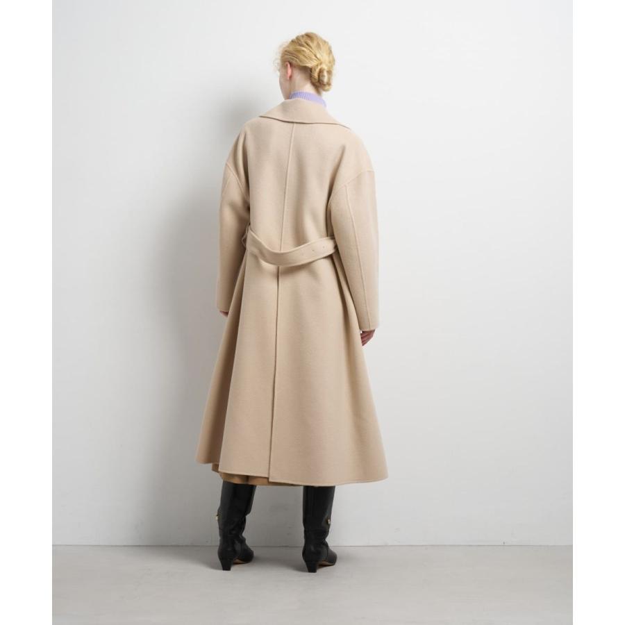 LANVIN en Bleu SUPER140 ウールリバーフレアコート : マルイ(丸井