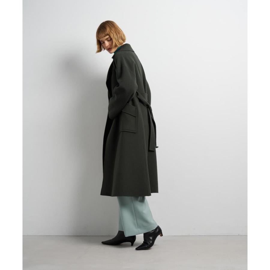 LANVIN en Bleu SUPER140 ウールリバーフレアコート : マルイ(丸井