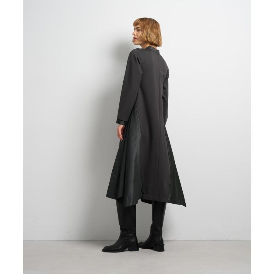 LANVIN en Bleu アシンメトリーヘムコンビワンピース : マルイ(丸井