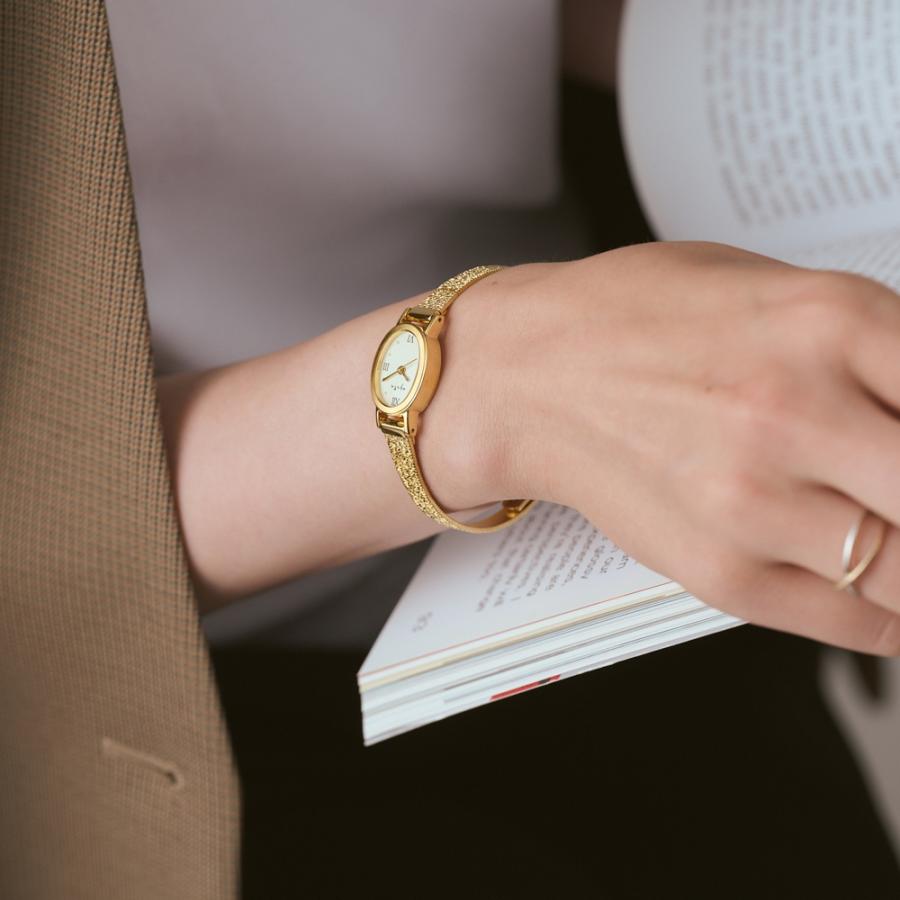 agete ゴールド オーバル 腕時計 agete ゴールド オーバル 腕時計 オーバルフェイスウォッチ／ゴールド