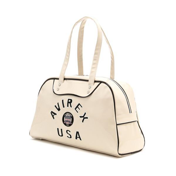 AVIREX（アヴィレックス） 《WEB＆DEPOT限定》ENAMEL BOSTON BAG