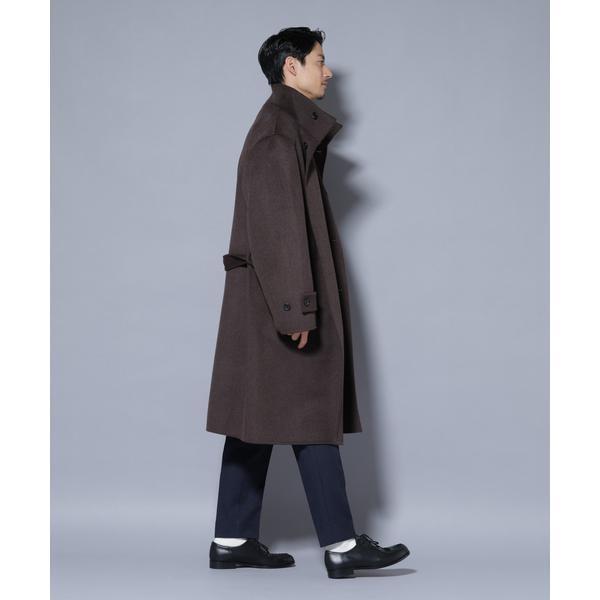 美品 ドレステリア ウールリバーベルテッドコート ベルト付 ショールカラー SALE】SALEの本命コートはこれっ！PRESSがお勧めしたいのは、M