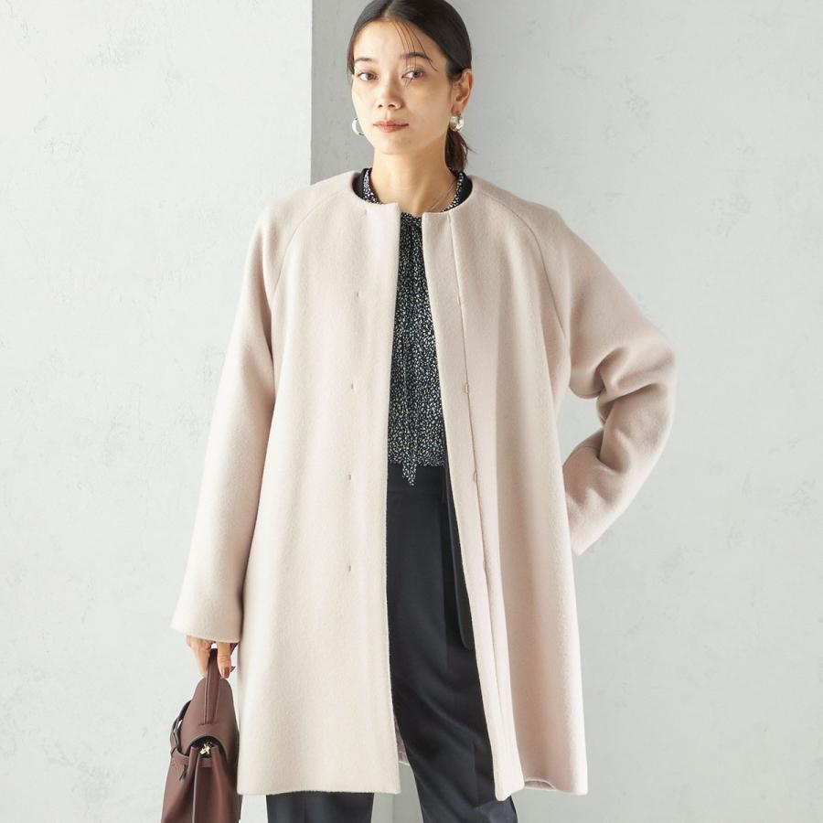 SHIPS（シップス） Pure SUPER100 ノーカラー コート : マルイ(丸井