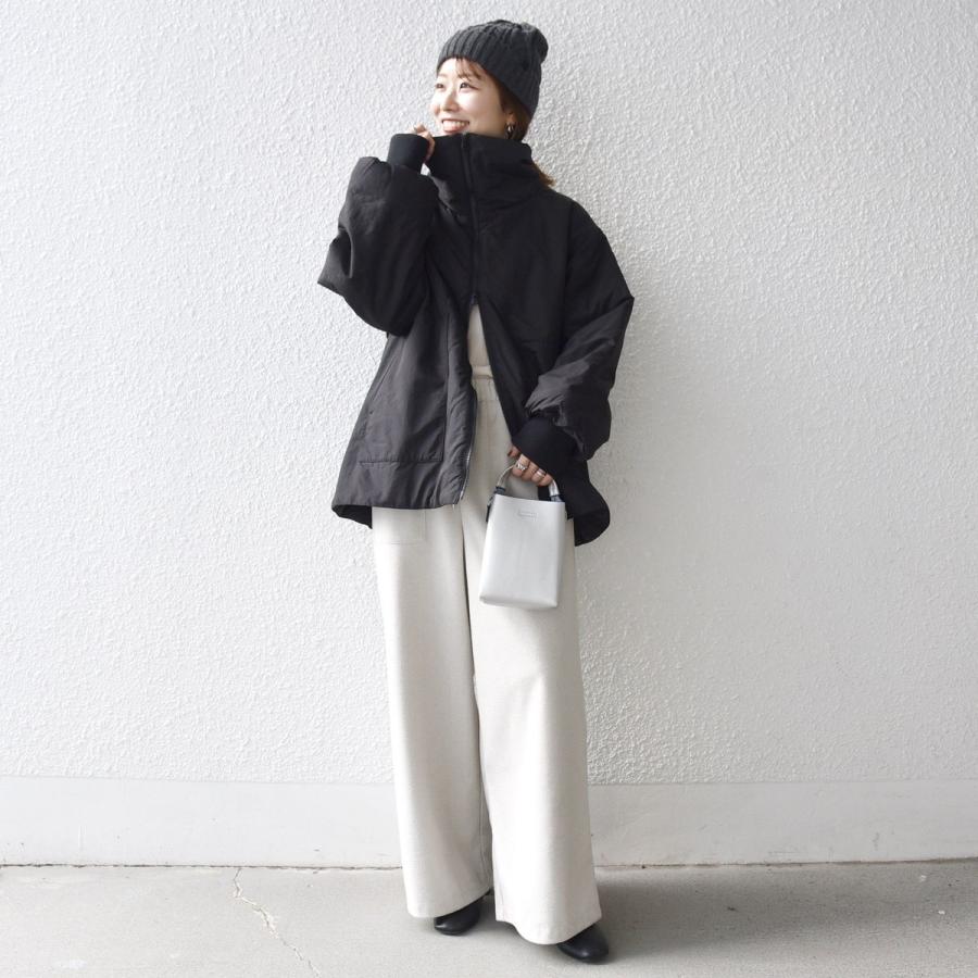 SHIPS any 【WEB限定】SHIPS any: 中綿 ダブル ジップ スタンド