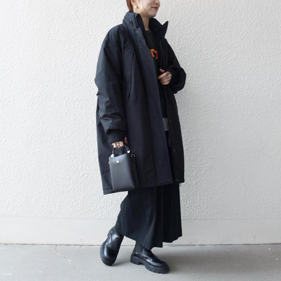 SHIPS any any:〈多機能〉中綿 2WAY スタンドカラー モンスター コート