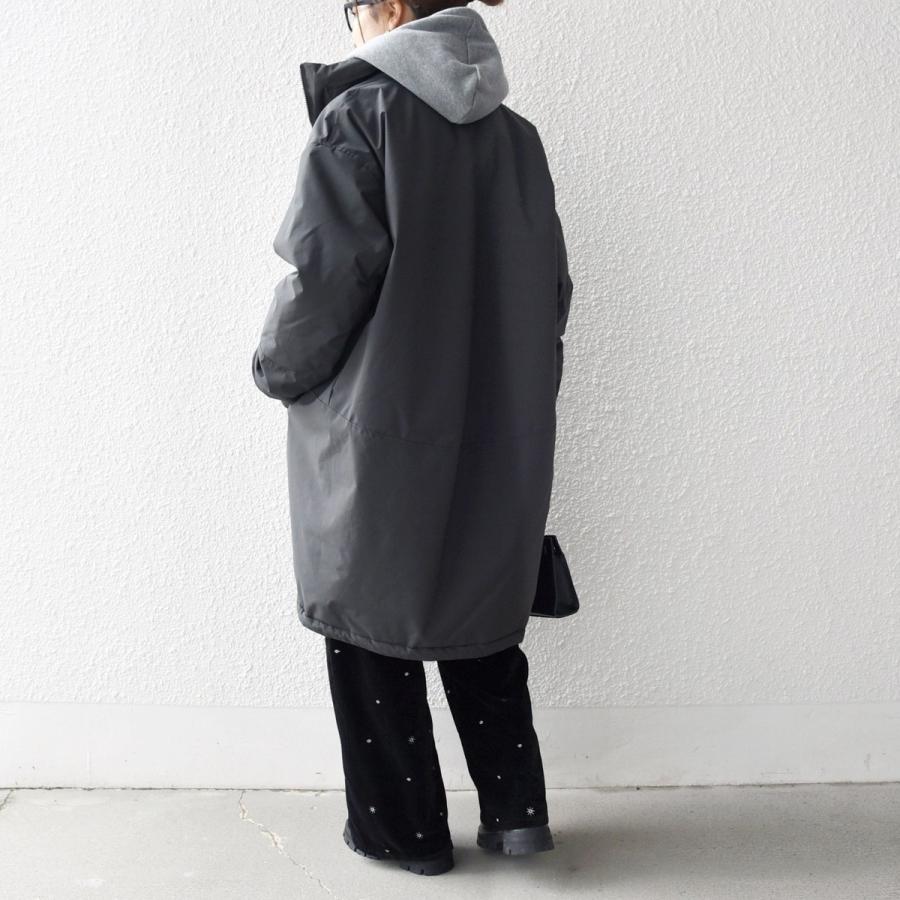SHIPS any any:〈多機能〉中綿 2WAY スタンドカラー モンスター コート