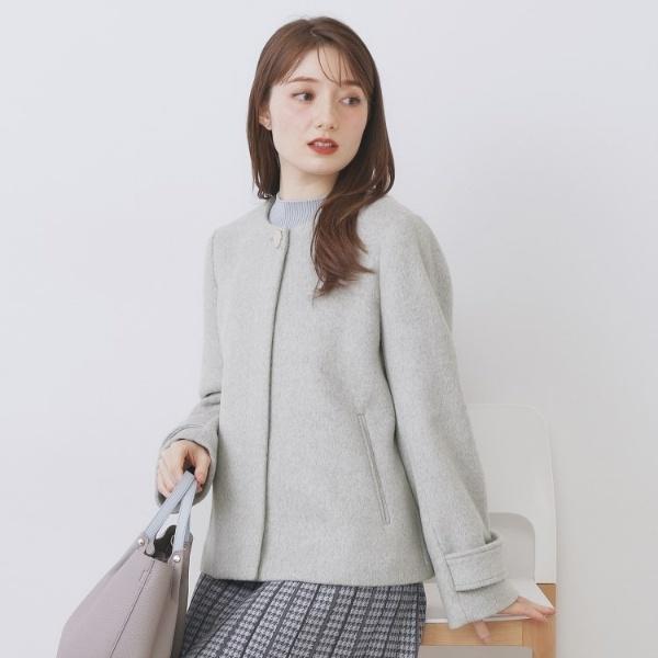 index（インデックス） ノーカラーショートコート : マルイ(丸井)Yahoo