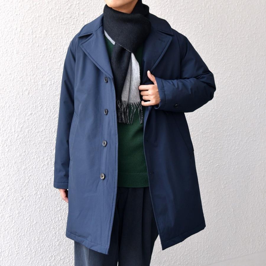 SHIPS any any:〈撥水/防風等〉多機能 ダウン クラシカル ミドル カー