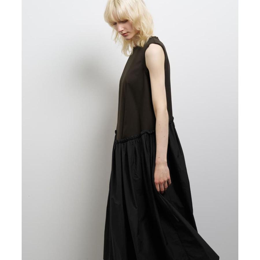 LANVIN en Bleu タフタコンビカットソーワンピース : マルイ(丸井