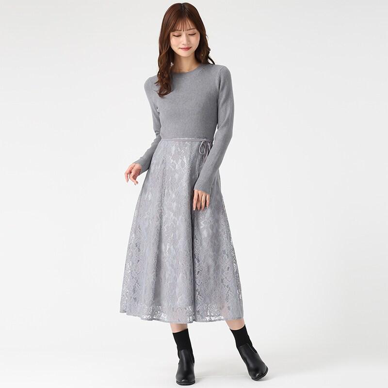 MISCH MASCH（ミッシュマッシュ） 2025秋冬新作 ラメレースニット