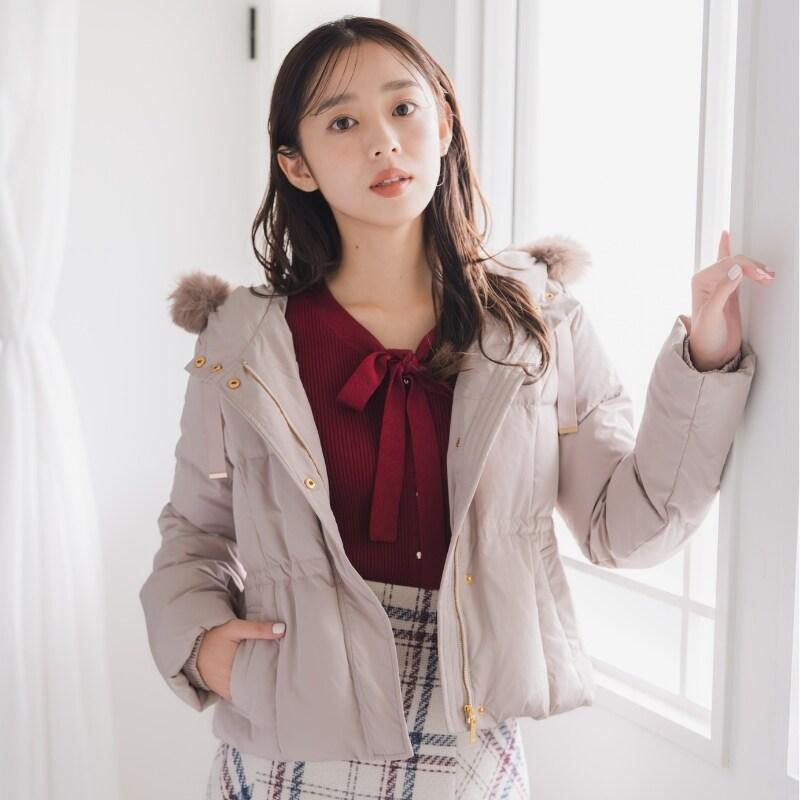 MISCH MASCH（ミッシュマッシュ） 上品リボンと調整ウエストで着映える