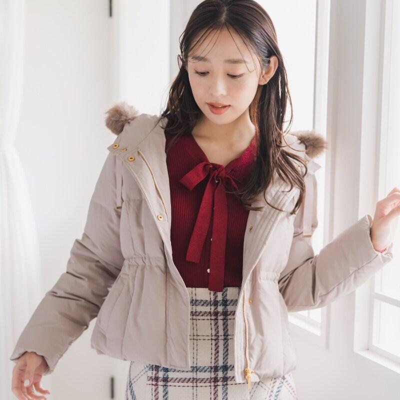 MISCH MASCH（ミッシュマッシュ） 上品リボンと調整ウエストで着映える