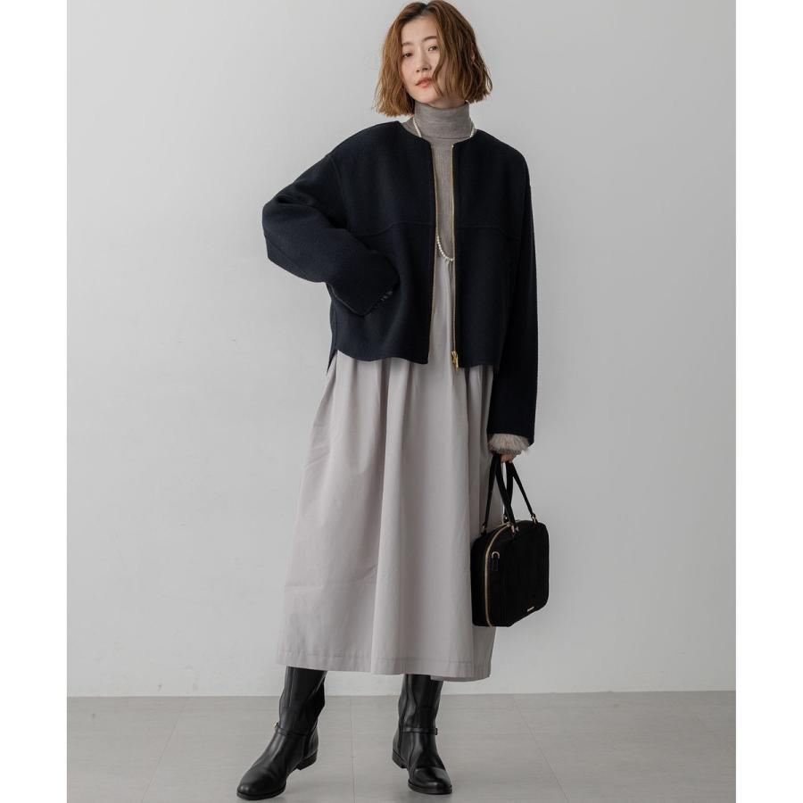 23区（ニジュウサンク） ウールライトリバー ノーカラー ショート