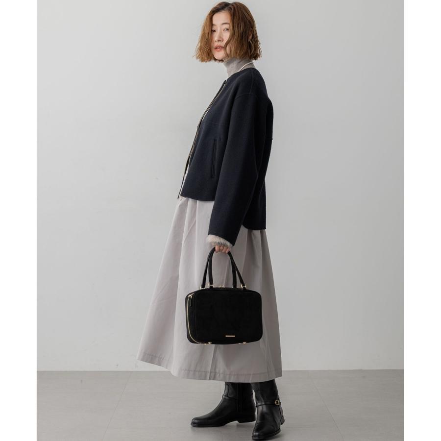 23区（ニジュウサンク） ウールライトリバー ノーカラー ショート