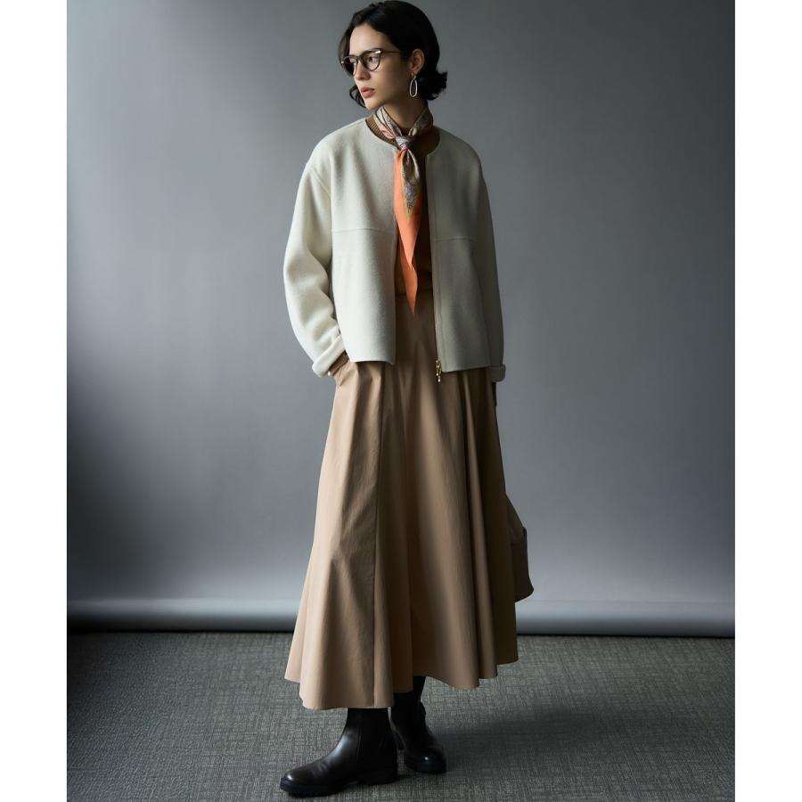 23区（ニジュウサンク） ウールライトリバー ノーカラー ショート