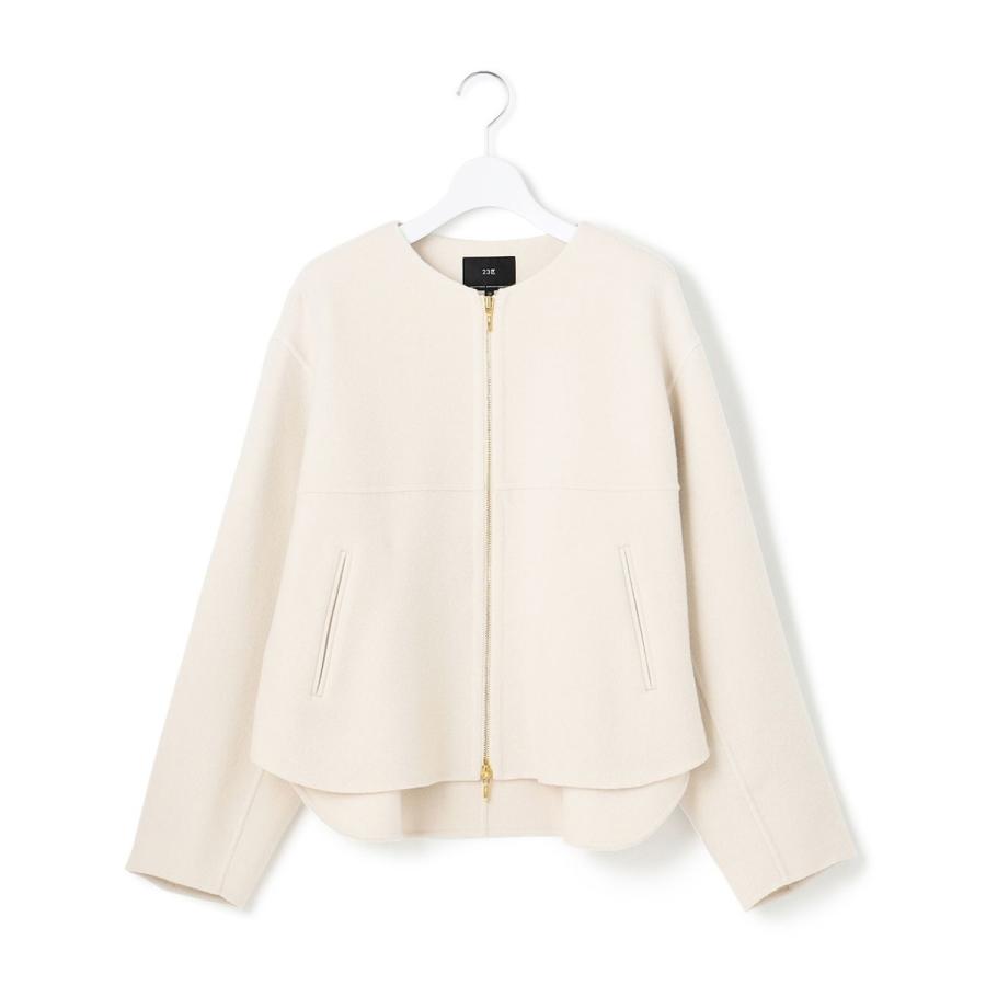 23区（ニジュウサンク） ウールライトリバー ノーカラー ショート