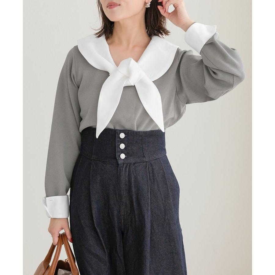 DONOBAN（ドノバン） 【Donoban】セーラーカラーニット : マルイ(丸井