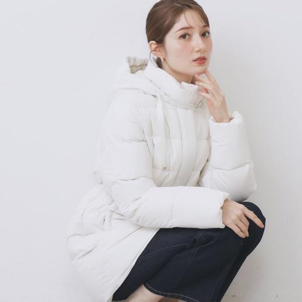 index（インデックス） KAWADAダウンドロストミドルコート【撥水洗濯機