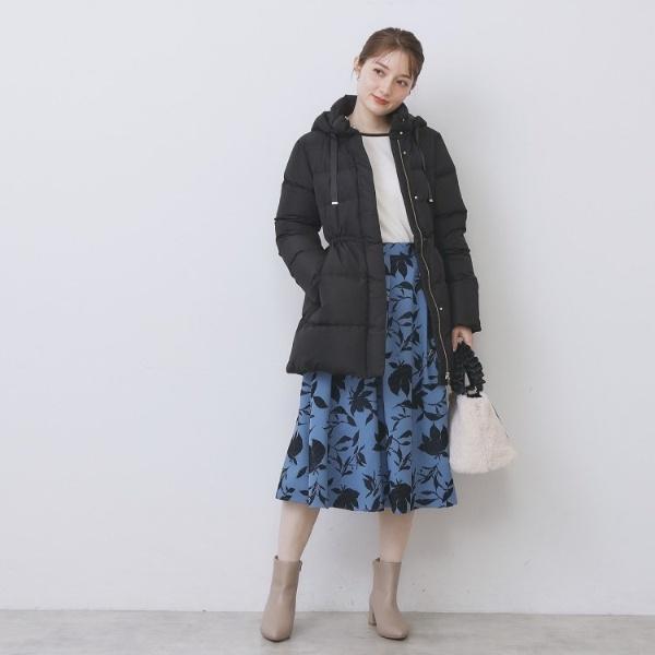 index（インデックス） KAWADAダウンドロストミドルコート【撥水洗濯機